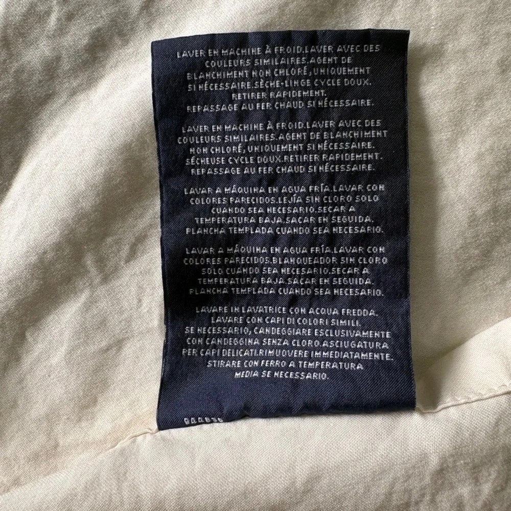 Ralph Lauren Home Hemstitched Cotton King Size Flat Sheet Ivory Luxury